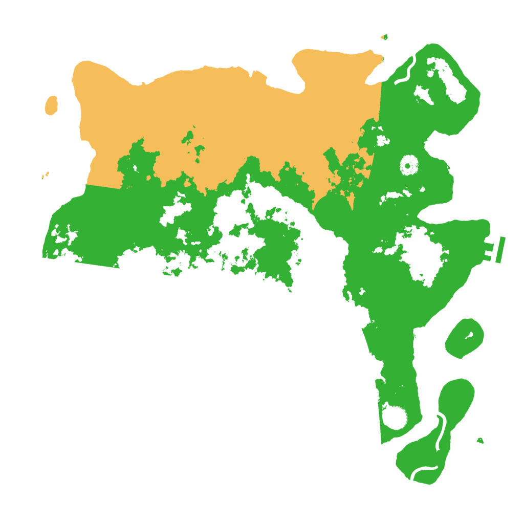 Biome Rust Map: Procedural Map, Size: 4000, Seed: 2031181985