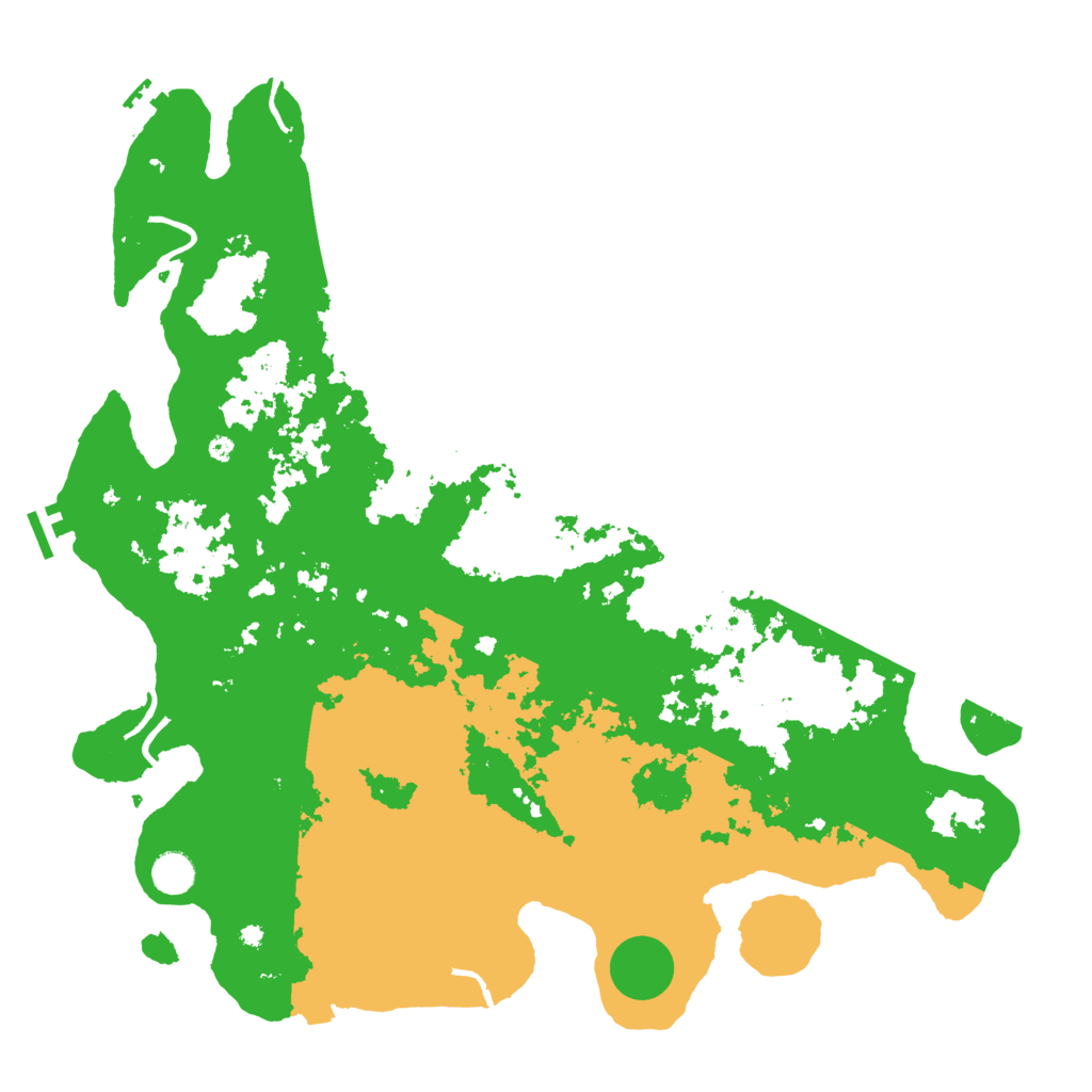 Biome Rust Map: Procedural Map, Size: 4500, Seed: 82471