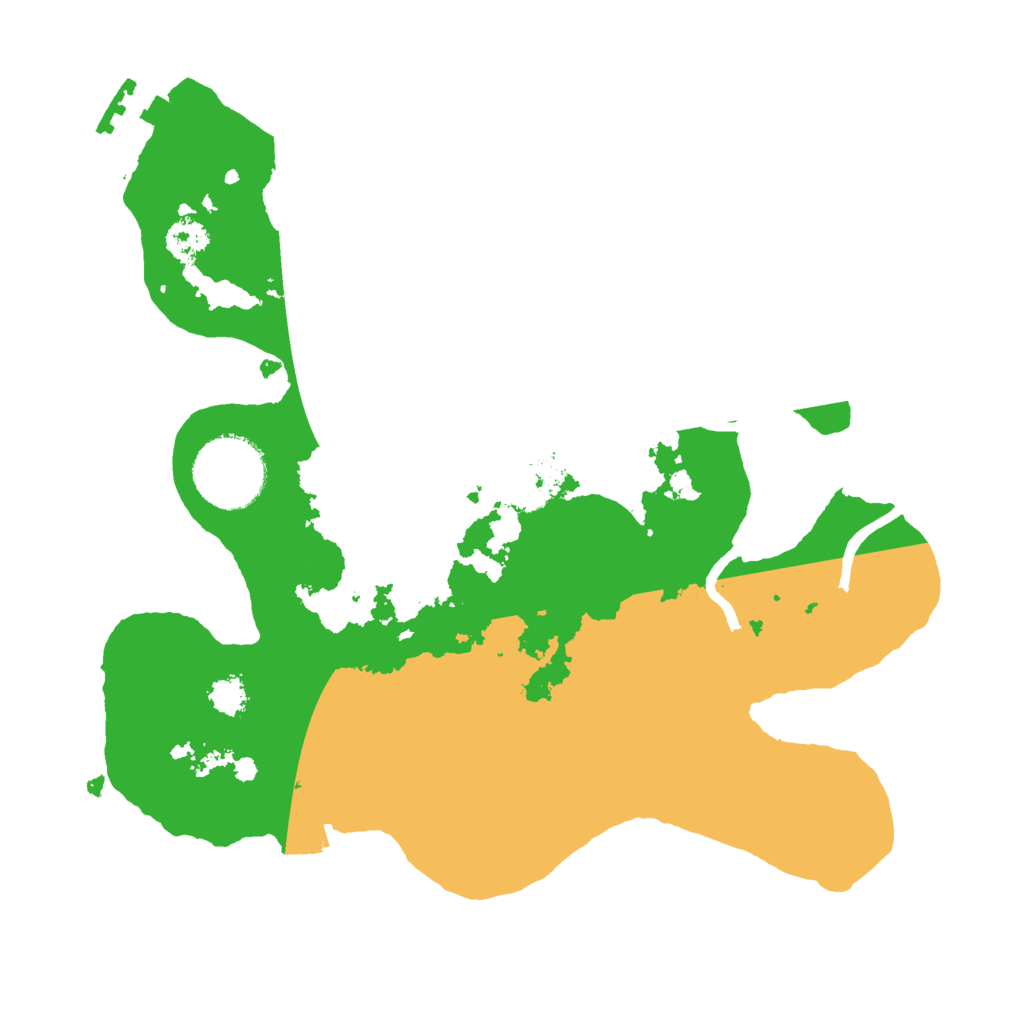 Biome Rust Map: Procedural Map, Size: 2500, Seed: 2102361973