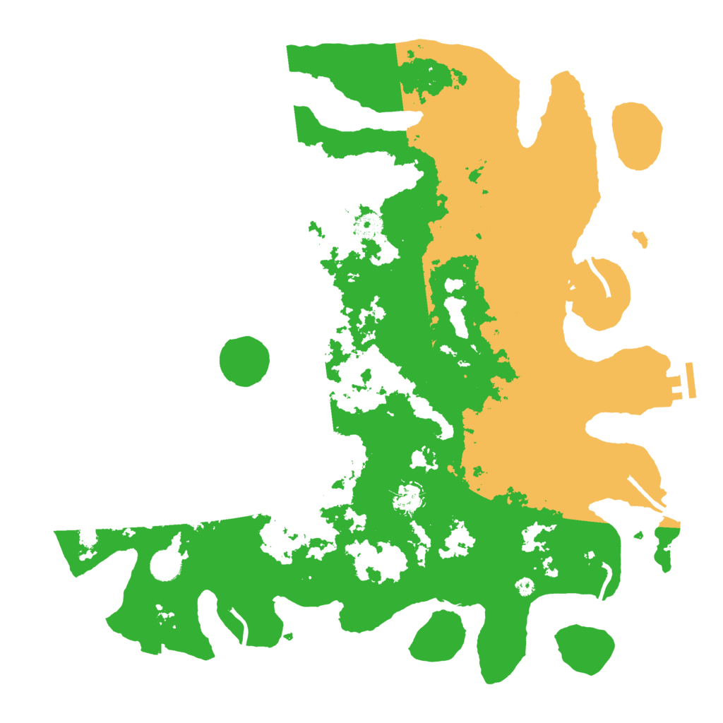Biome Rust Map: Procedural Map, Size: 4096, Seed: 118078391