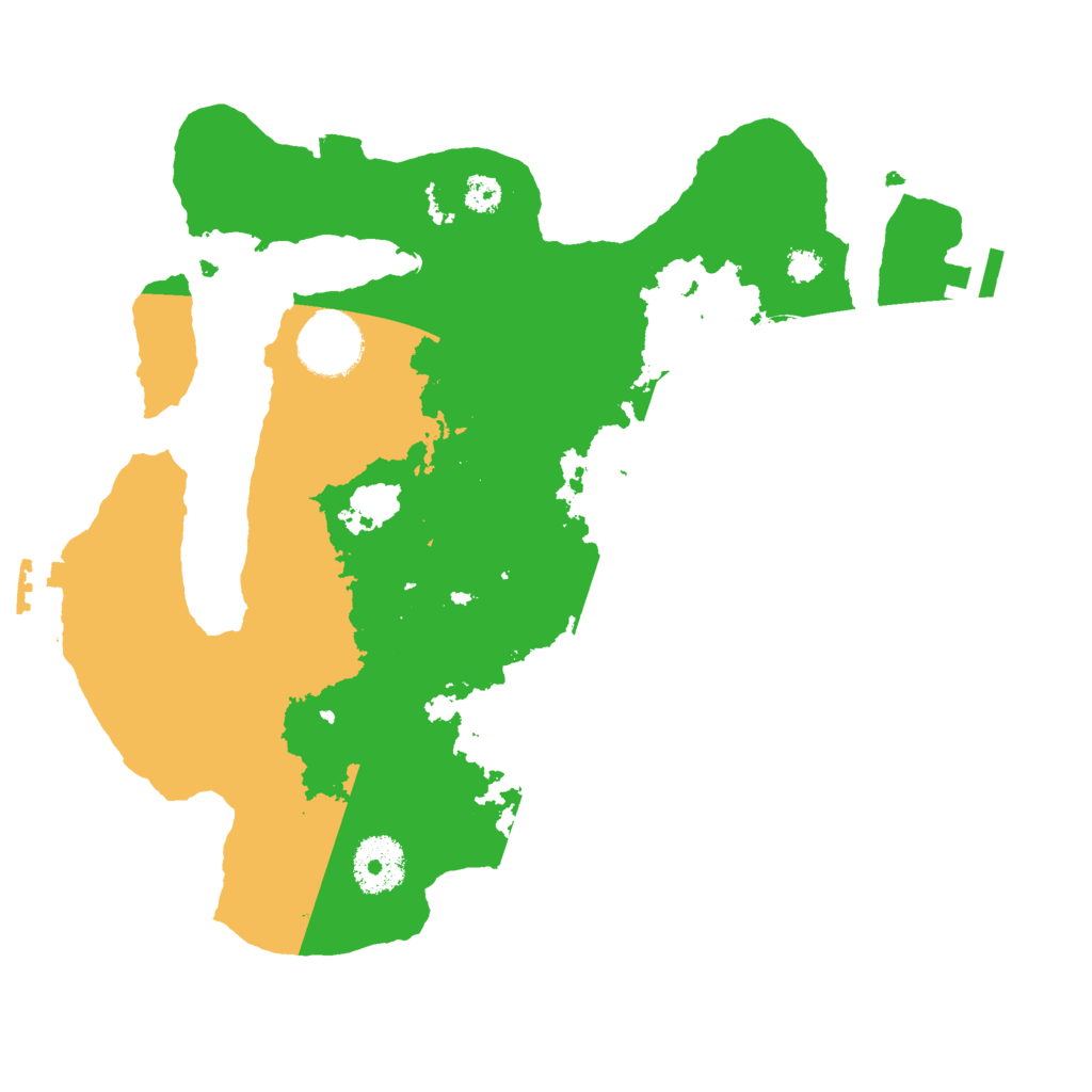 Biome Rust Map: Procedural Map, Size: 3000, Seed: 461122820