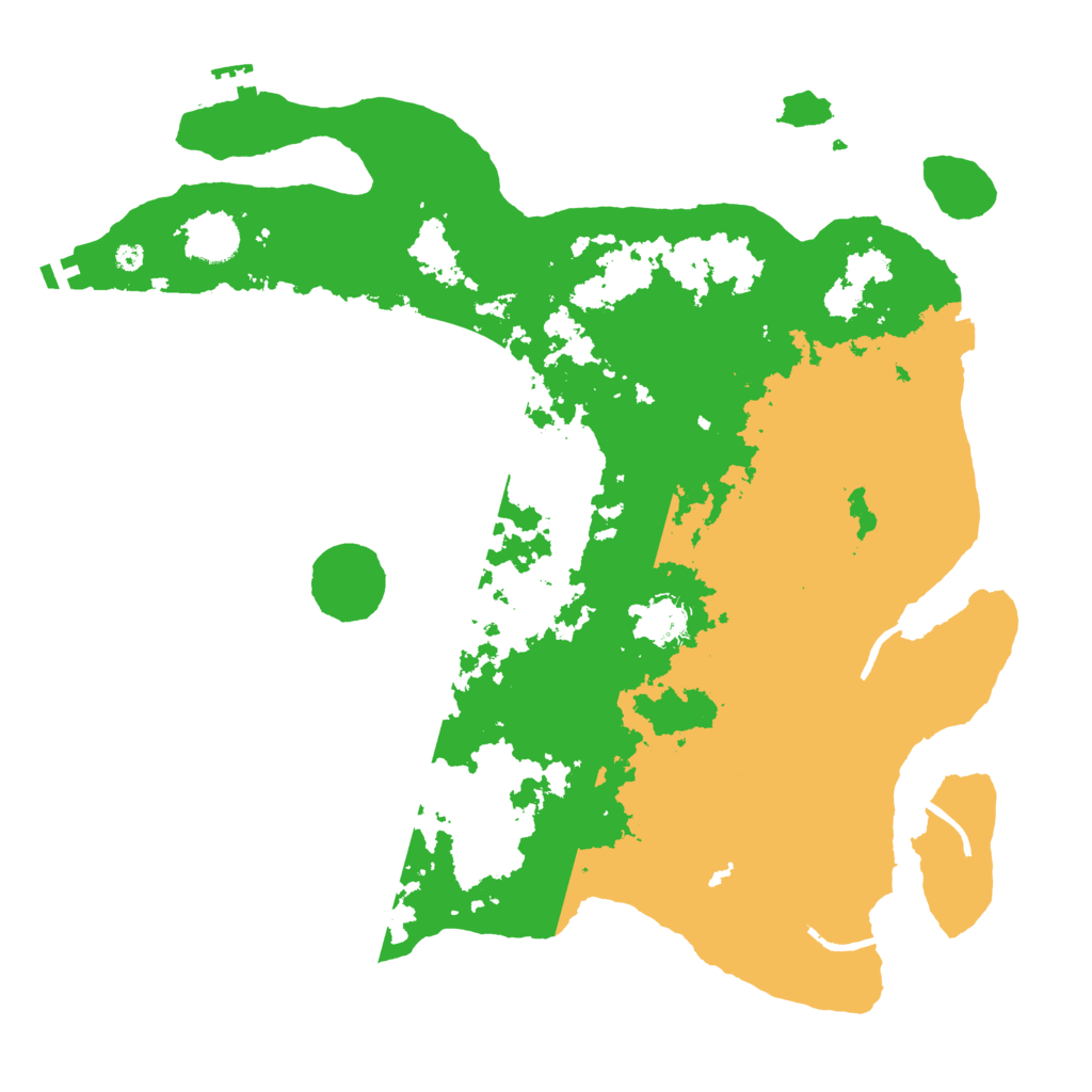 Biome Rust Map: Procedural Map, Size: 4000, Seed: 69218822
