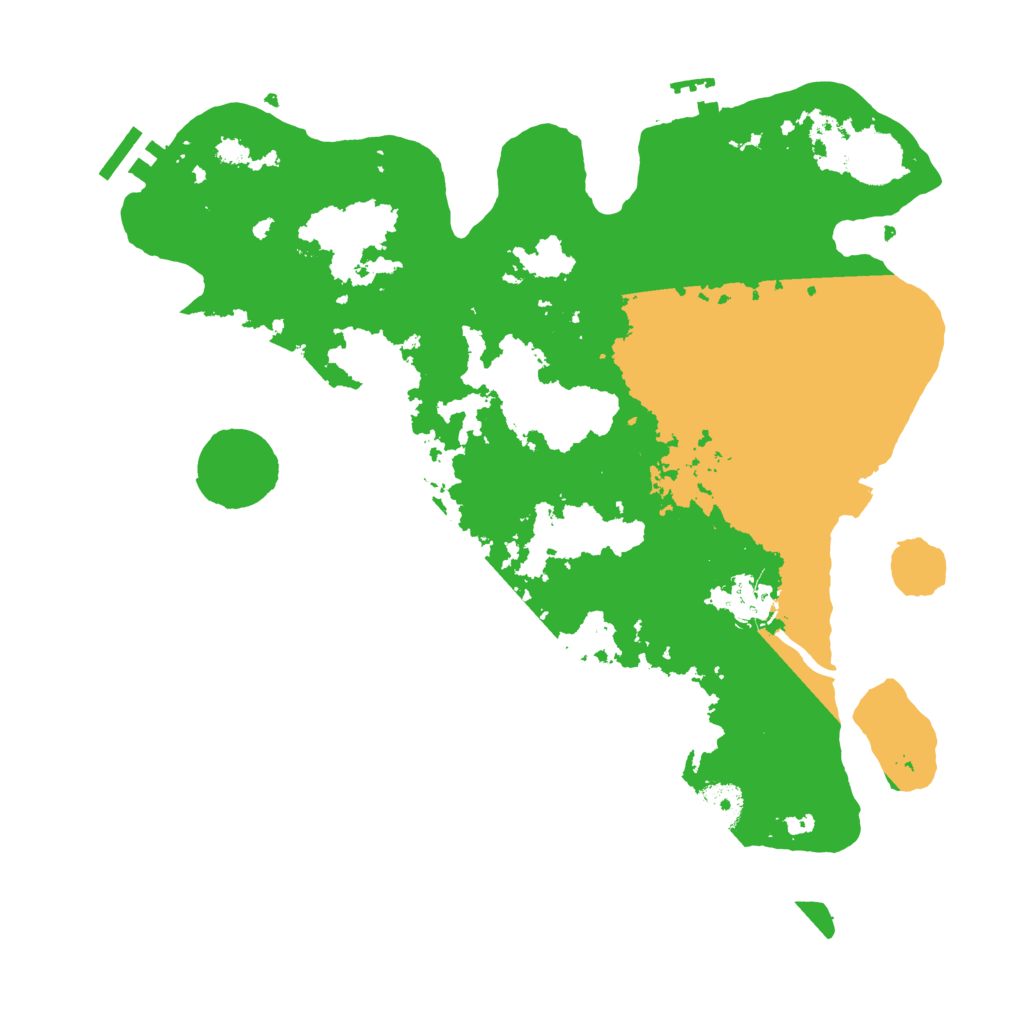 Biome Rust Map: Procedural Map, Size: 3500, Seed: 1694342216