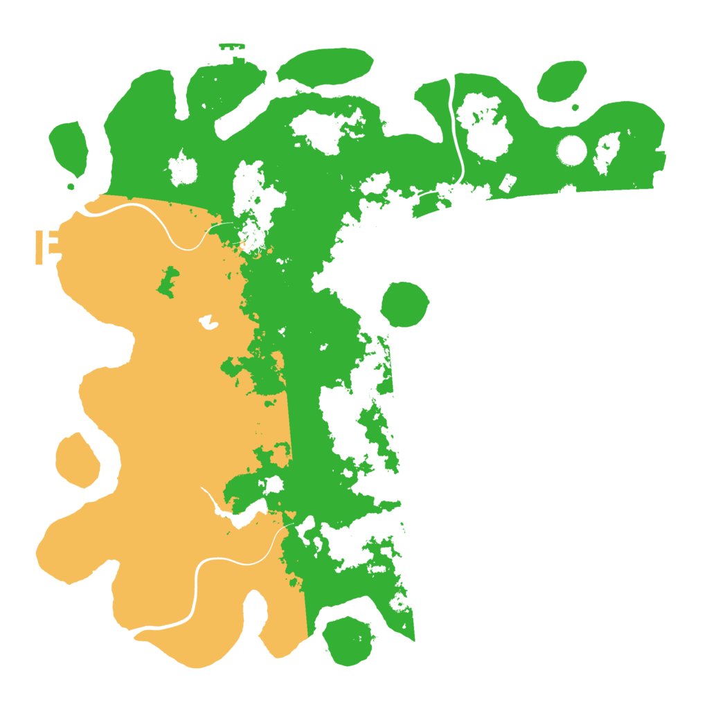 Biome Rust Map: Procedural Map, Size: 4200, Seed: 1350250846