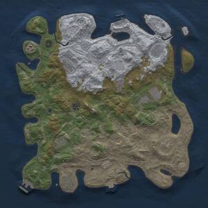 Thumbnail Rust Map: Procedural Map, Size: 4250, Seed: 1527427703, 17 Monuments