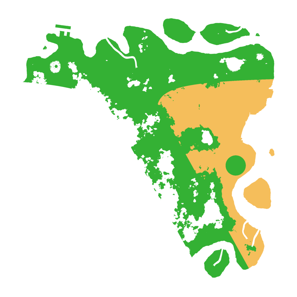 Biome Rust Map: Procedural Map, Size: 3900, Seed: 1680118242