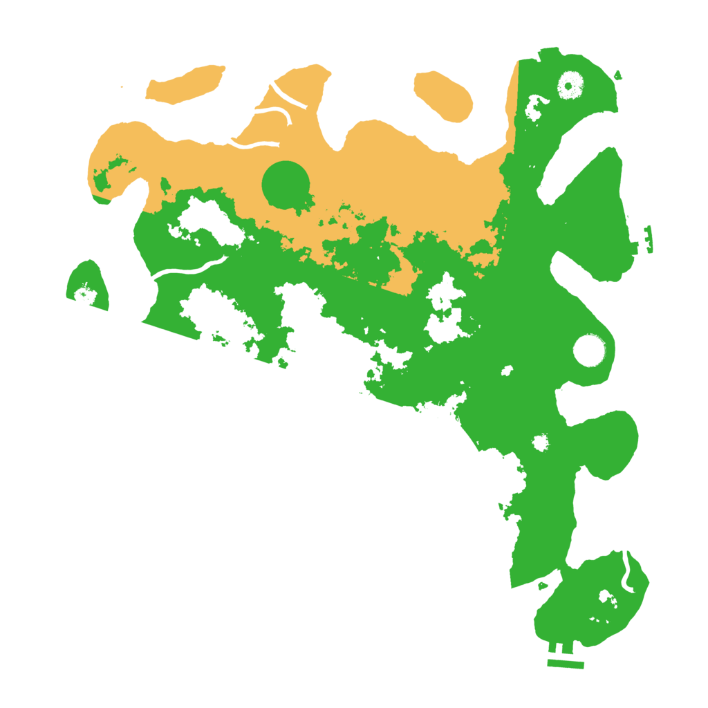 Biome Rust Map: Procedural Map, Size: 3900, Seed: 1953324809