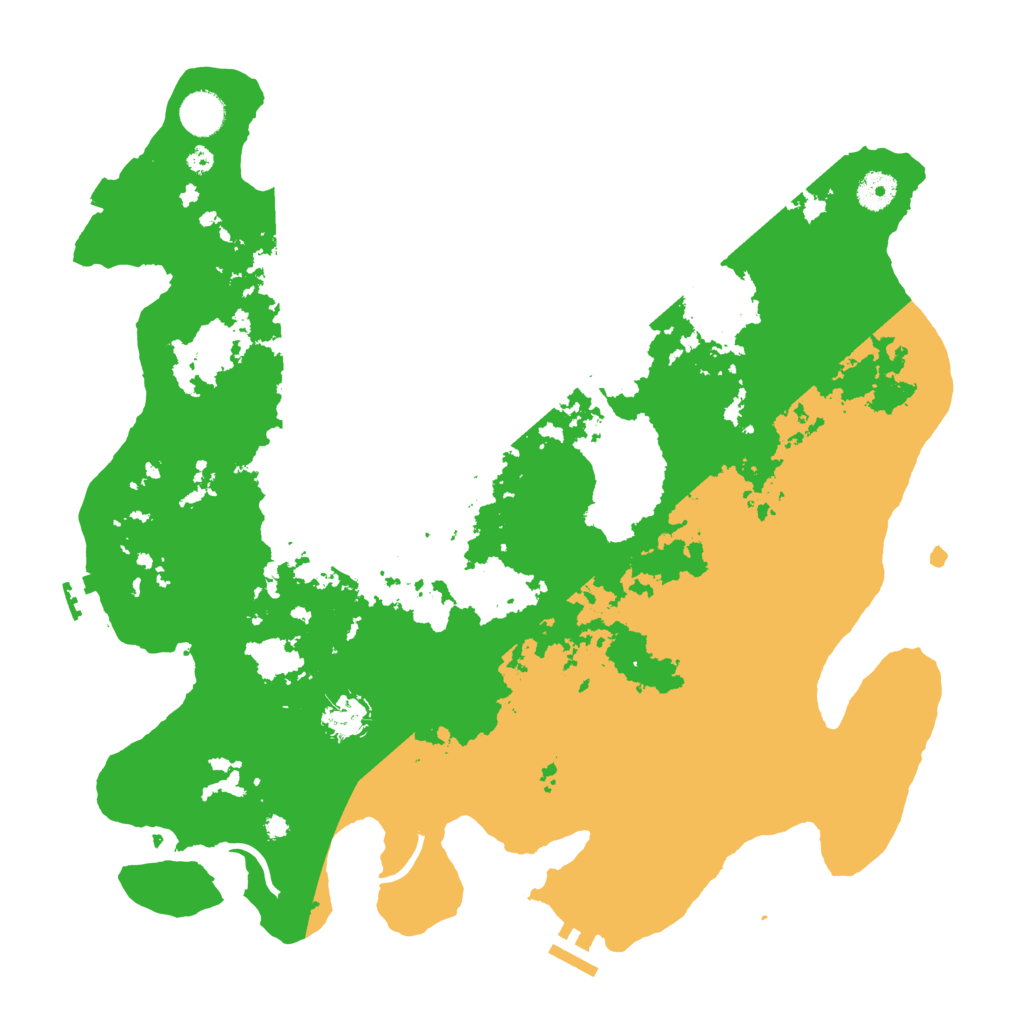 Biome Rust Map: Procedural Map, Size: 4000, Seed: 1003595920