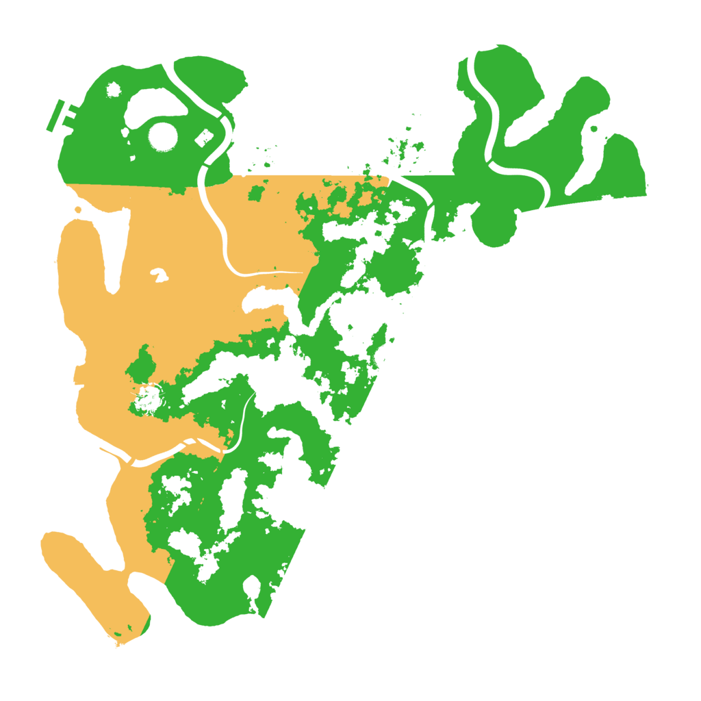 Biome Rust Map: Procedural Map, Size: 4250, Seed: 478694879