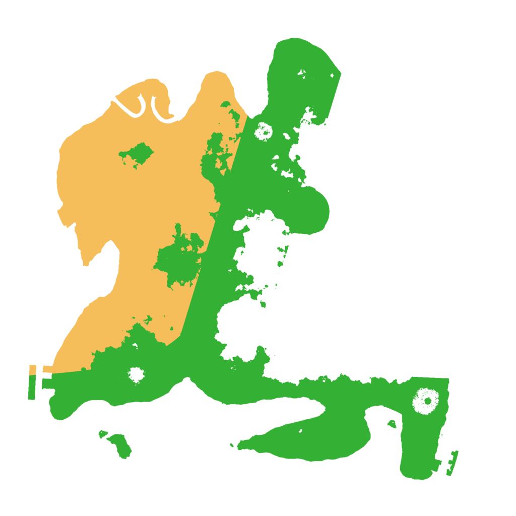 Biome Rust Map: Procedural Map, Size: 3000, Seed: 767397608