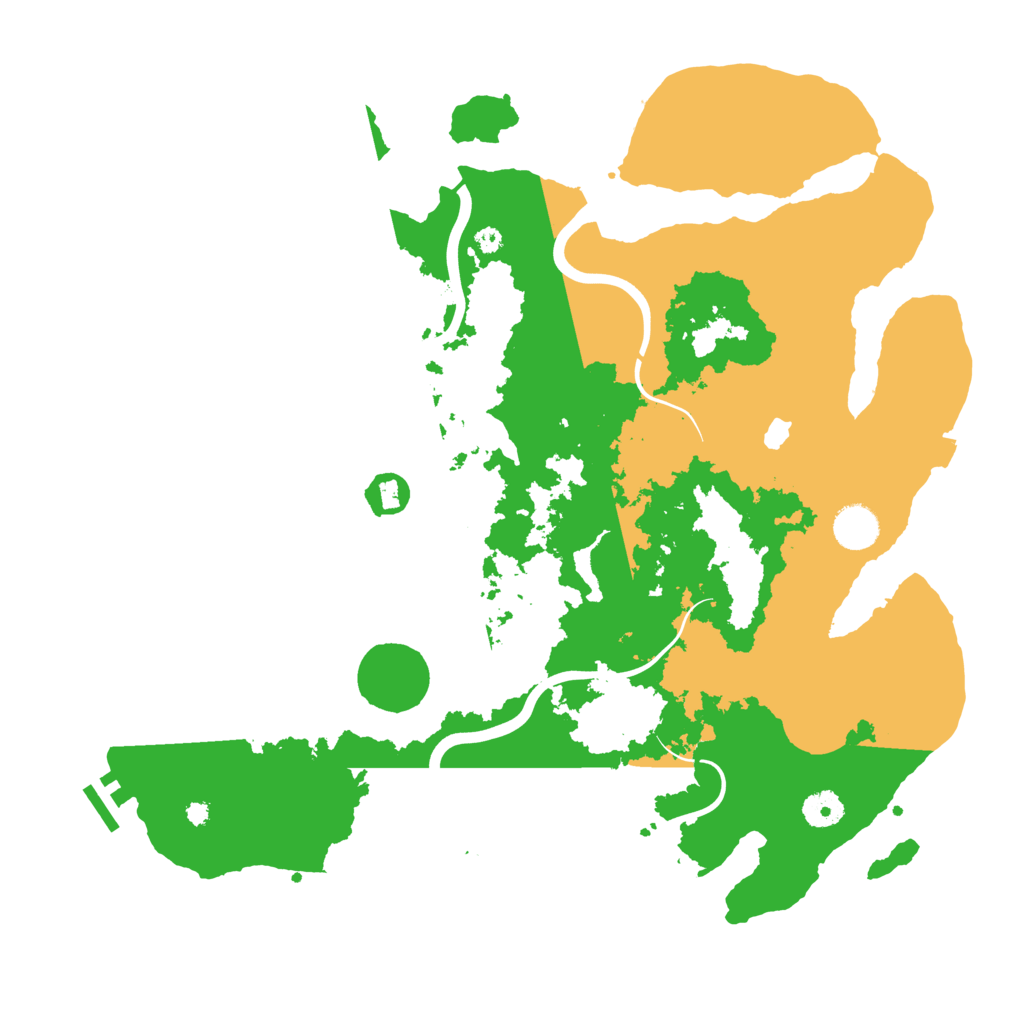 Biome Rust Map: Procedural Map, Size: 4000, Seed: 863906590
