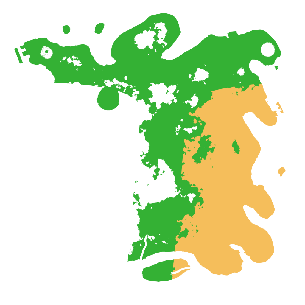 Biome Rust Map: Procedural Map, Size: 3850, Seed: 284567663