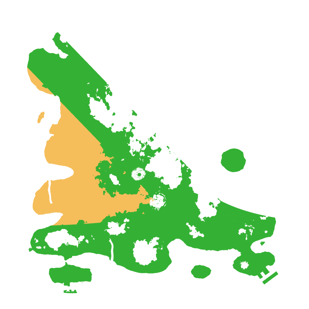 Biome Rust Map: Procedural Map, Size: 3550, Seed: 2088235960