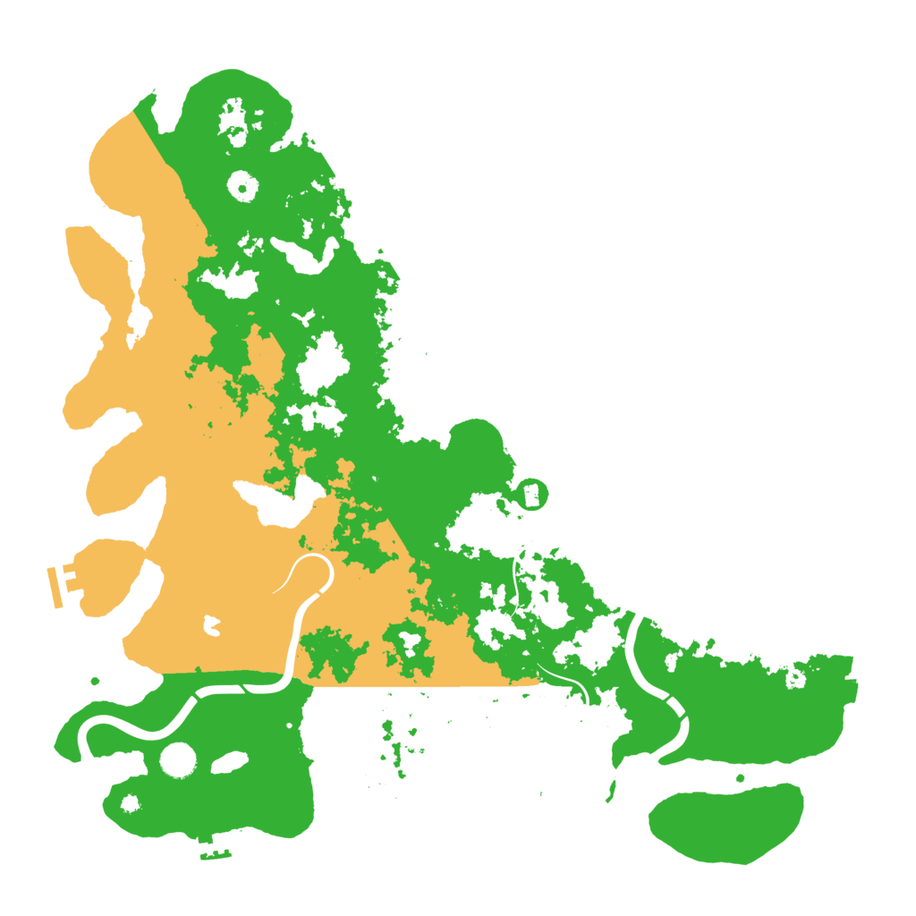 Biome Rust Map: Procedural Map, Size: 4500, Seed: 916901161