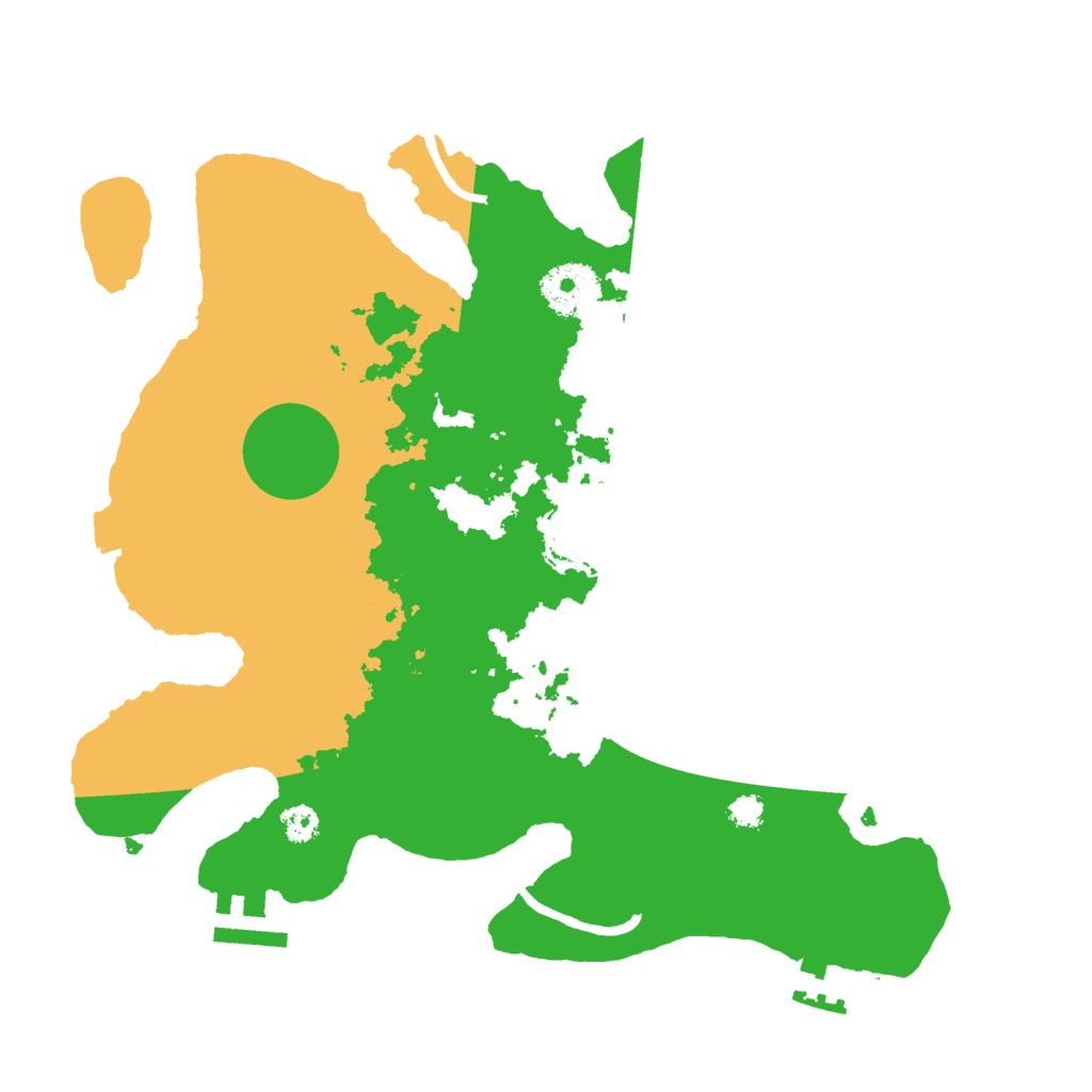 Biome Rust Map: Procedural Map, Size: 3000, Seed: 237923177