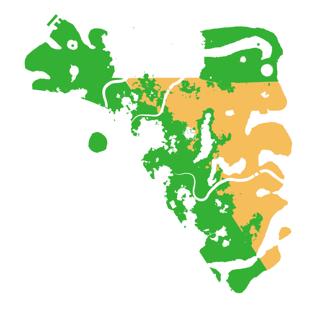 Biome Rust Map: Procedural Map, Size: 4500, Seed: 894764983