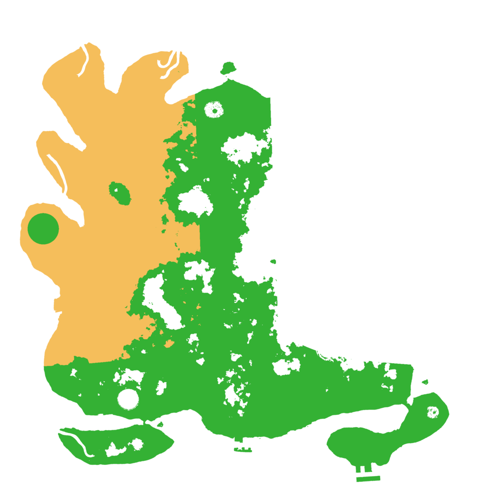 Biome Rust Map: Procedural Map, Size: 4250, Seed: 1737887205