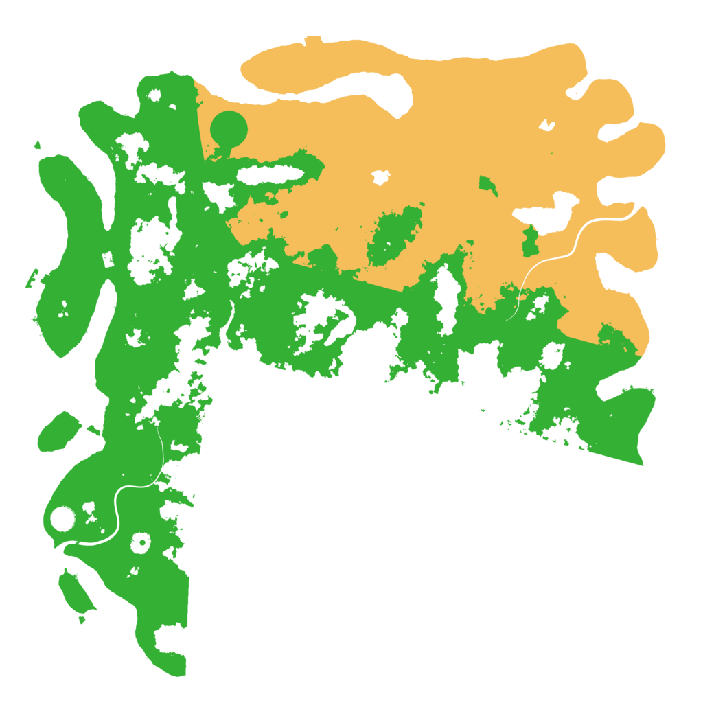 Biome Rust Map: Procedural Map, Size: 5000, Seed: 744633787