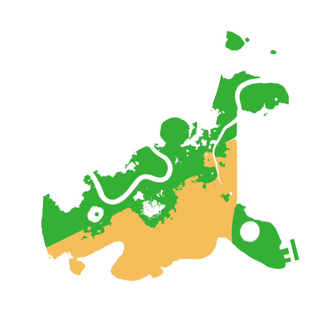 Biome Rust Map: Procedural Map, Size: 3000, Seed: 1431756130