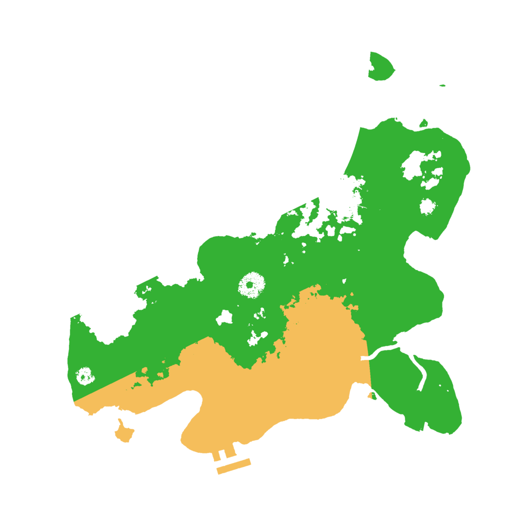 Biome Rust Map: Procedural Map, Size: 3000, Seed: 1431756130