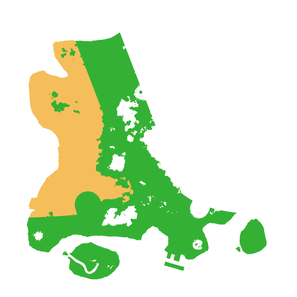 Biome Rust Map: Procedural Map, Size: 3000, Seed: 180289189