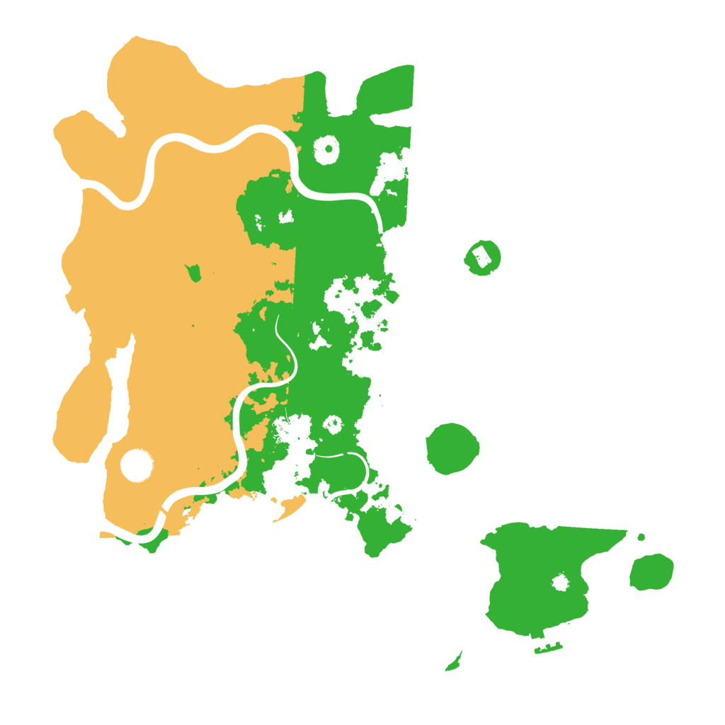 Biome Rust Map: Procedural Map, Size: 3900, Seed: 6754913