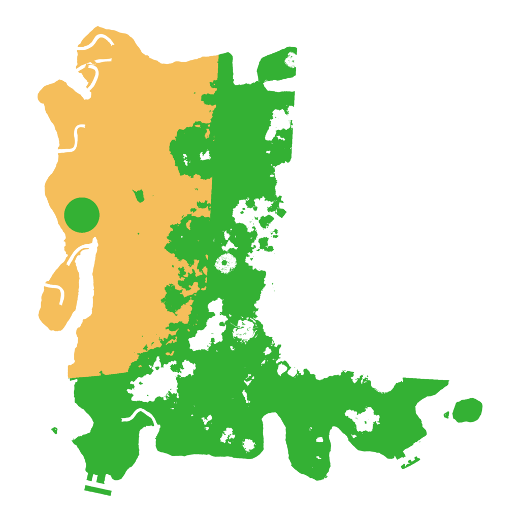 Biome Rust Map: Procedural Map, Size: 3900, Seed: 6754913