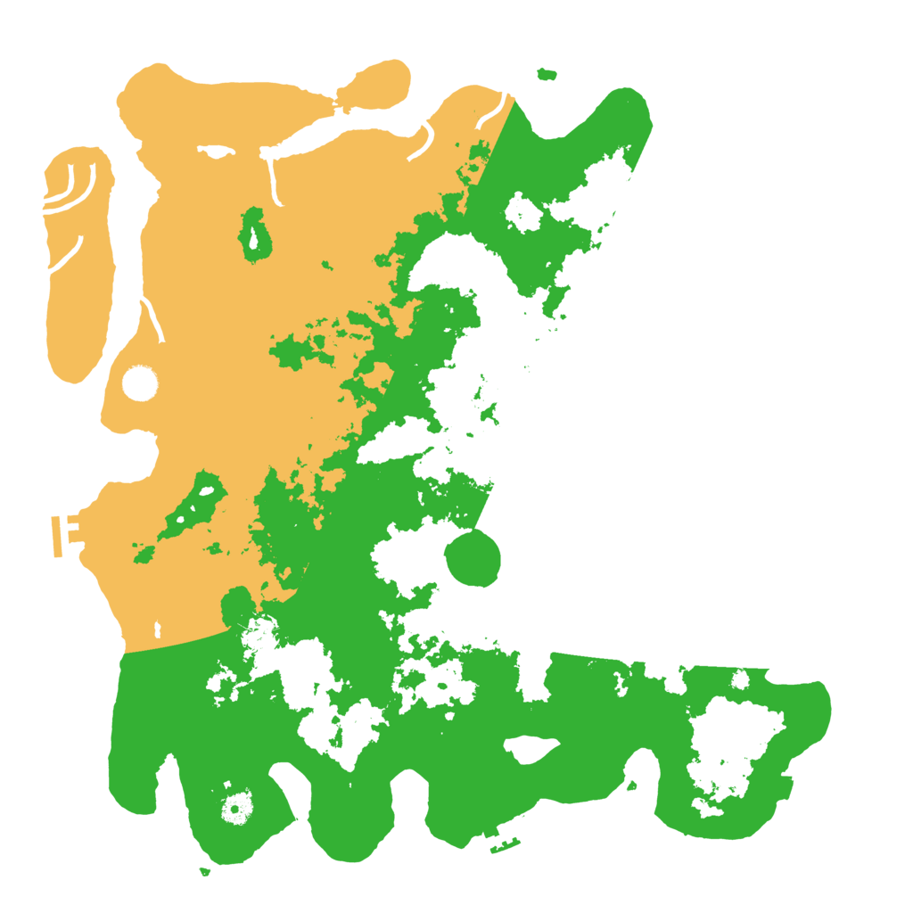 Biome Rust Map: Procedural Map, Size: 4500, Seed: 841025774