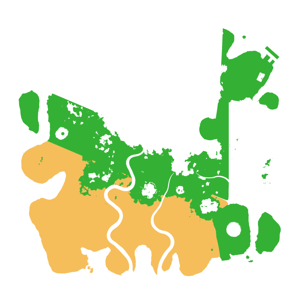 Biome Rust Map: Procedural Map, Size: 3750, Seed: 4441512