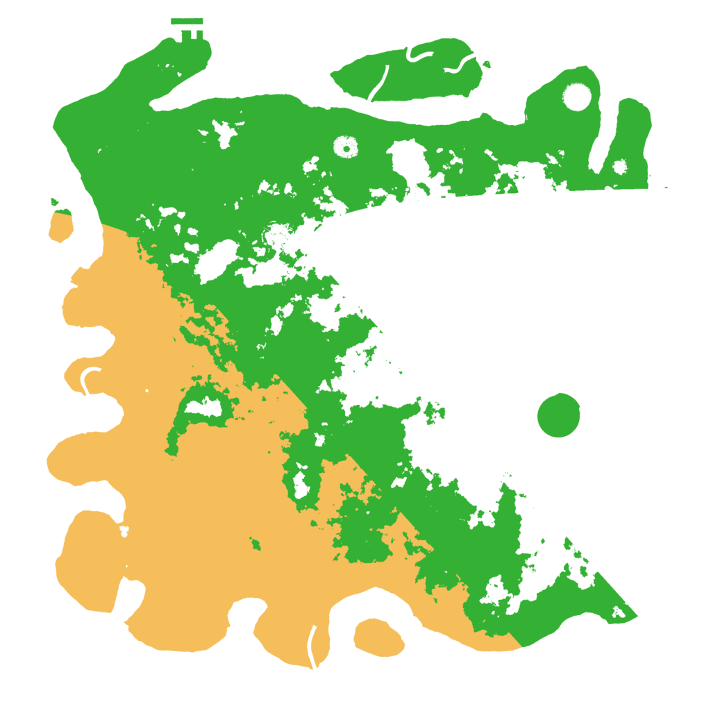 Biome Rust Map: Procedural Map, Size: 4500, Seed: 856915297