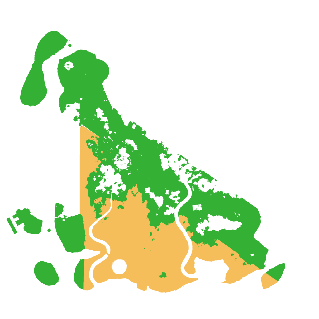 Biome Rust Map: Procedural Map, Size: 3750, Seed: 564579185