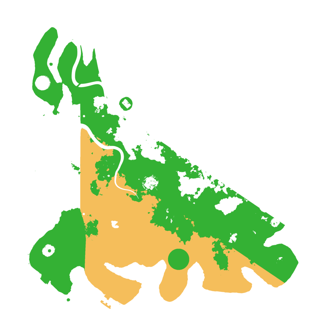 Biome Rust Map: Procedural Map, Size: 4000, Seed: 35440169