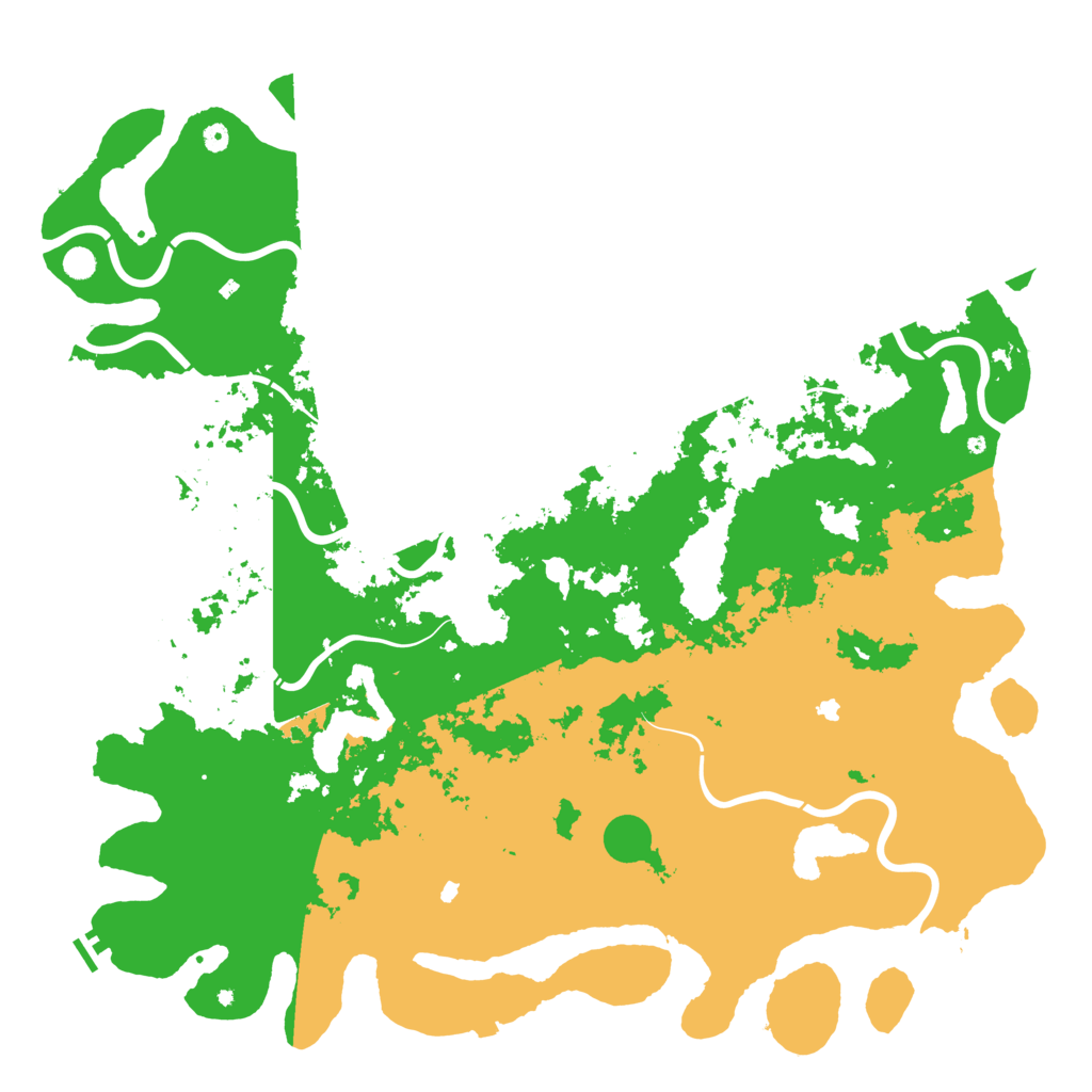 Biome Rust Map: Procedural Map, Size: 6000, Seed: 2339