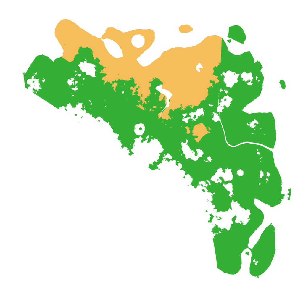 Biome Rust Map: Procedural Map, Size: 4000, Seed: 1461144942