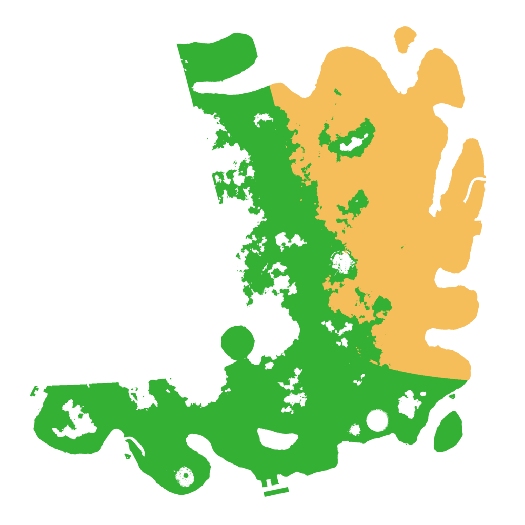Biome Rust Map: Procedural Map, Size: 4250, Seed: 909081637