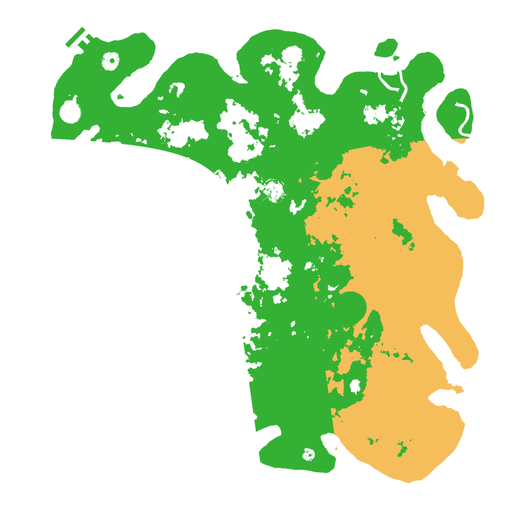 Biome Rust Map: Procedural Map, Size: 4250, Seed: 2109770724