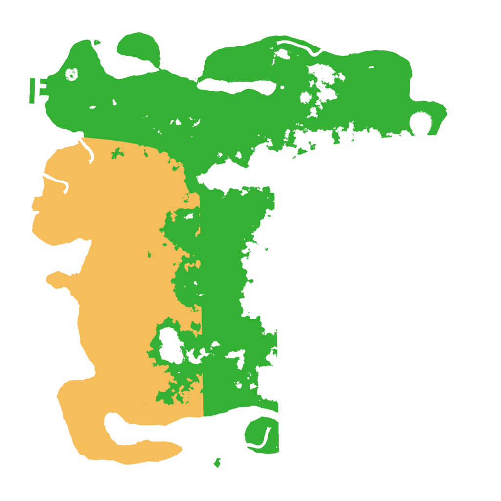 Biome Rust Map: Procedural Map, Size: 4000, Seed: 399448762