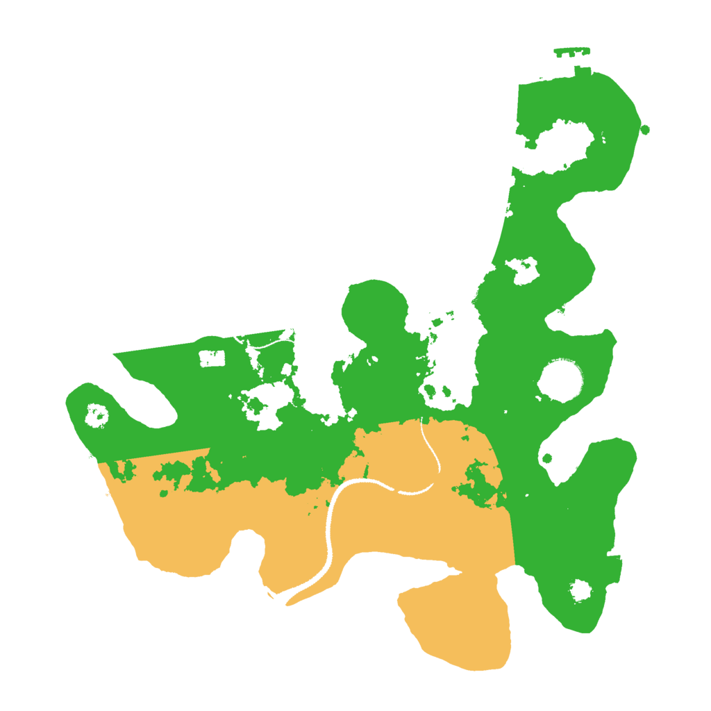 Biome Rust Map: Procedural Map, Size: 3000, Seed: 11994