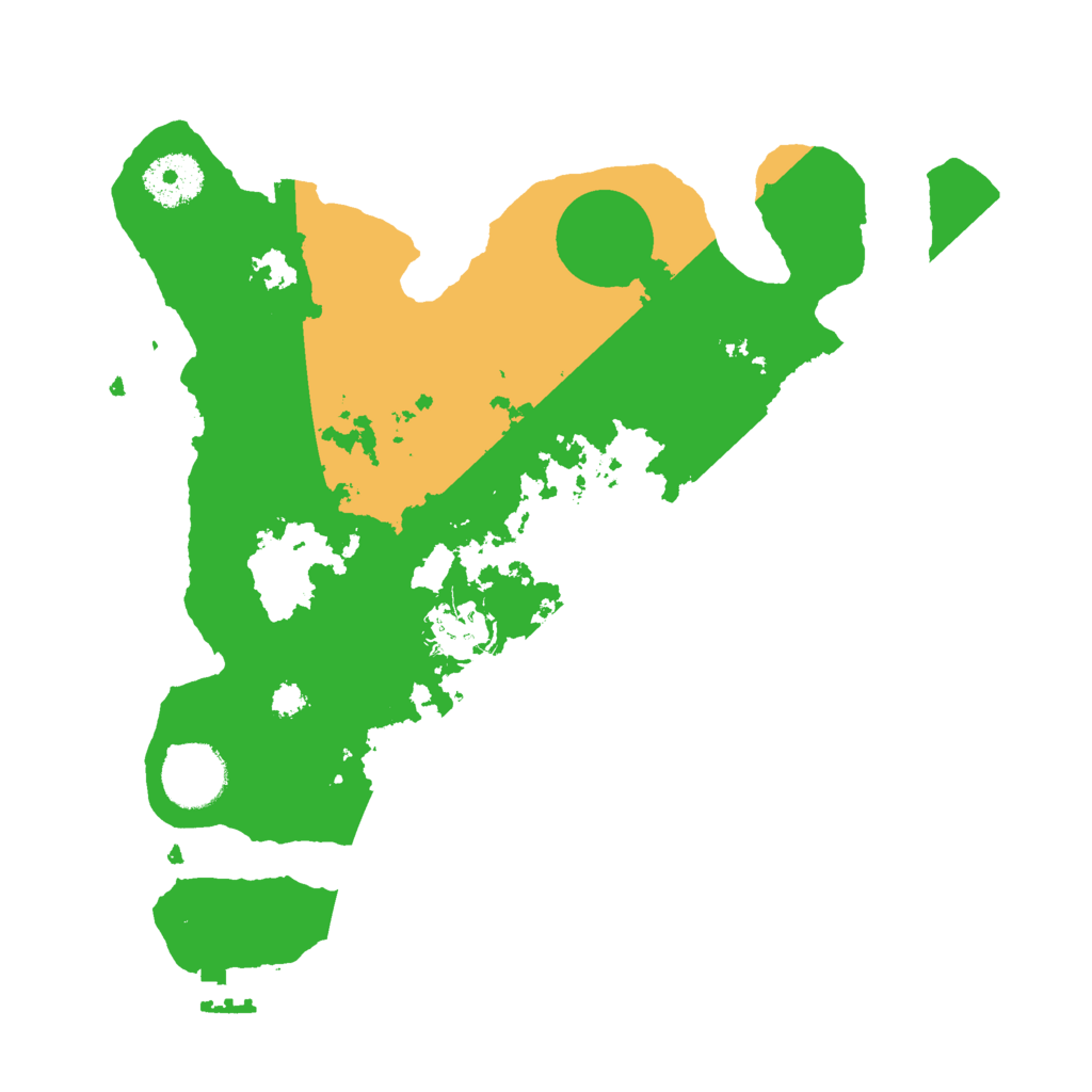 Biome Rust Map: Procedural Map, Size: 3000, Seed: 62494337