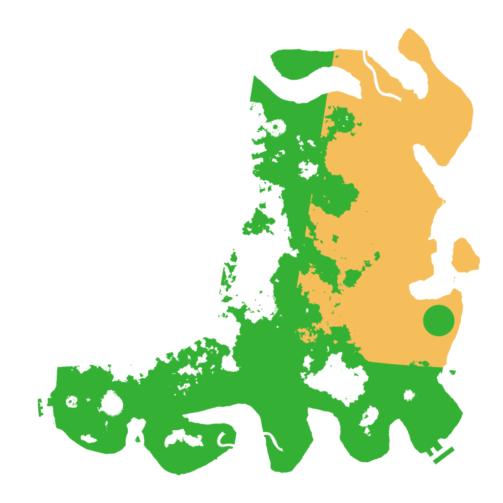 Biome Rust Map: Procedural Map, Size: 4250, Seed: 607144354