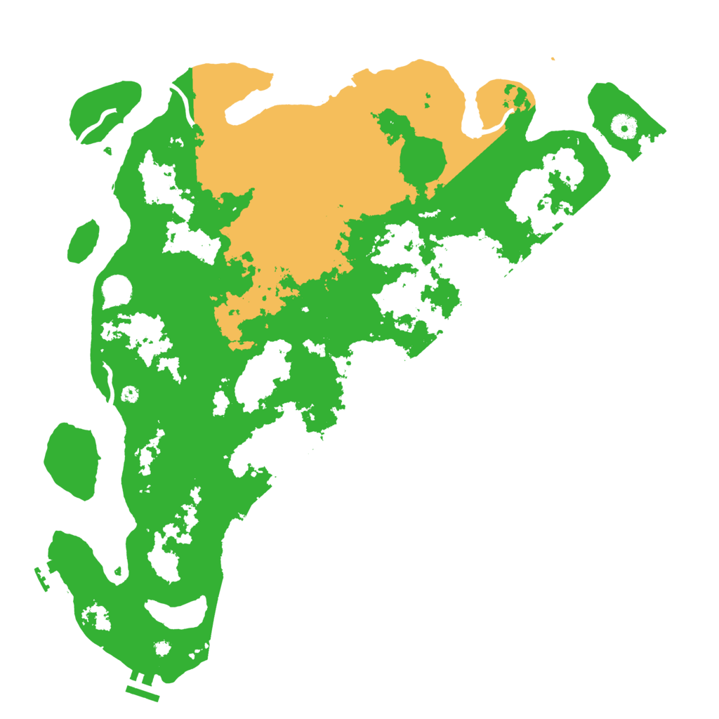 Biome Rust Map: Procedural Map, Size: 4250, Seed: 778811