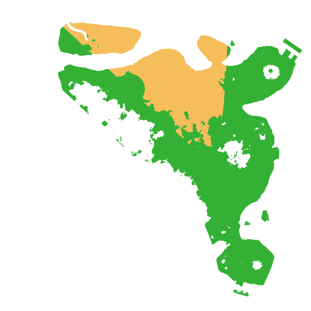 Biome Rust Map: Procedural Map, Size: 3000, Seed: 997584502