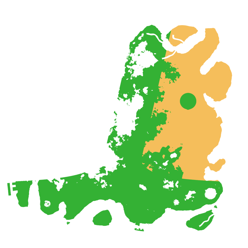Biome Rust Map: Procedural Map, Size: 4000, Seed: 168074037