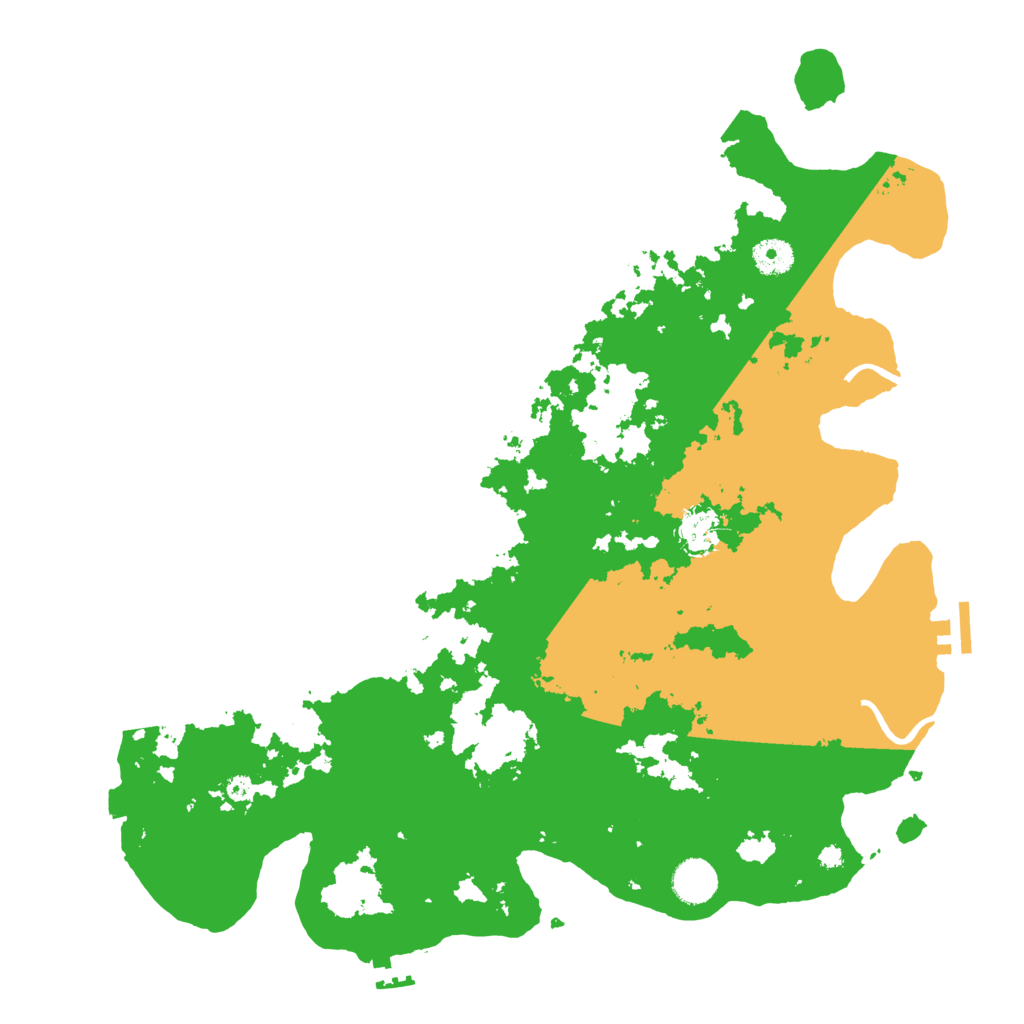 Biome Rust Map: Procedural Map, Size: 4000, Seed: 20240927