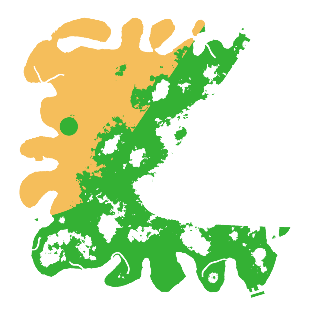 Biome Rust Map: Procedural Map, Size: 4500, Seed: 769282915