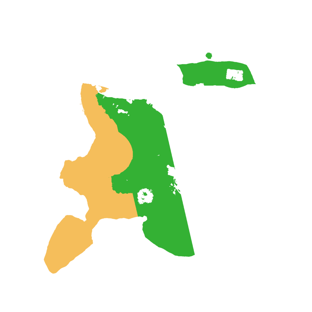 Biome Rust Map: Procedural Map, Size: 2000, Seed: 1573993670