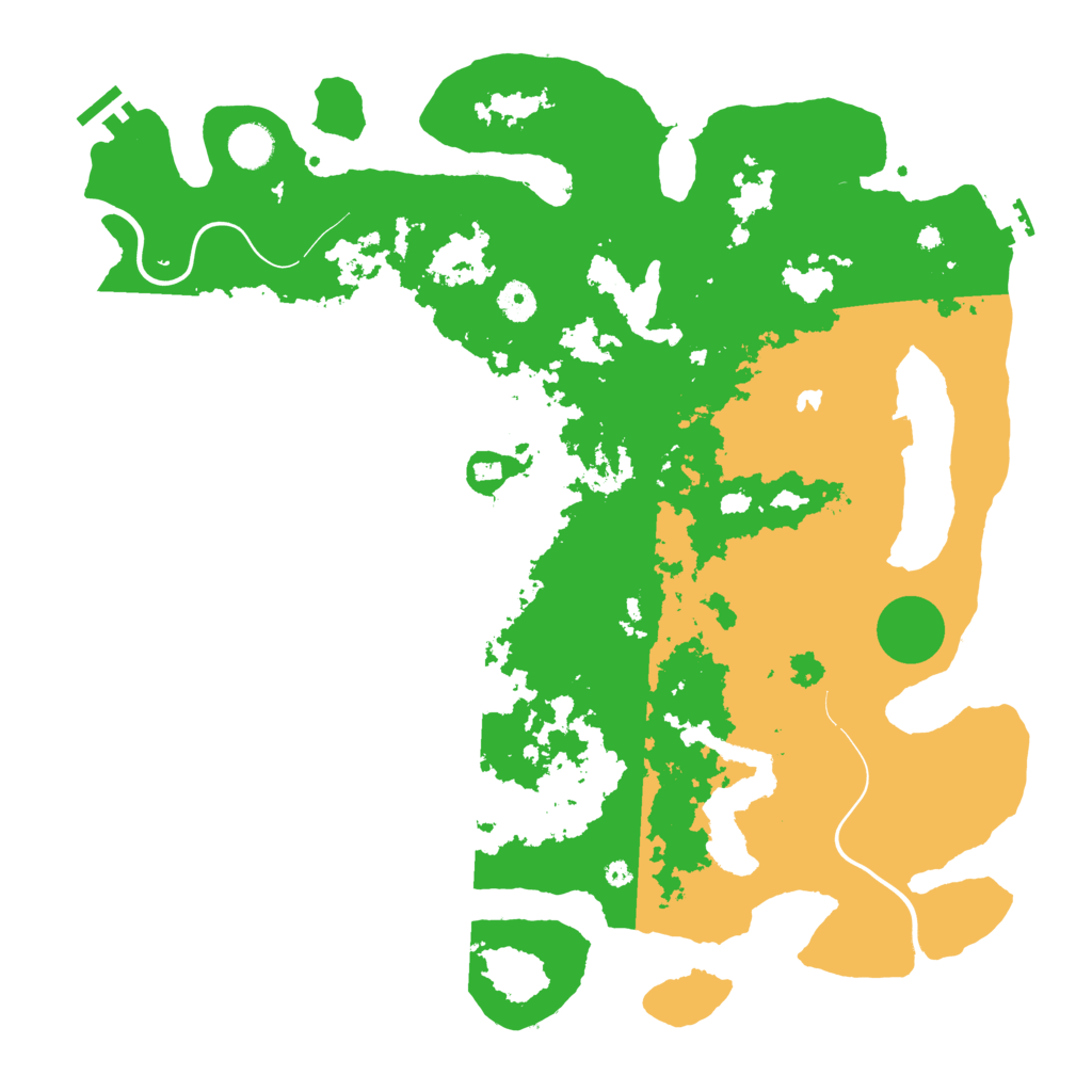 Biome Rust Map: Procedural Map, Size: 4250, Seed: 1145144095