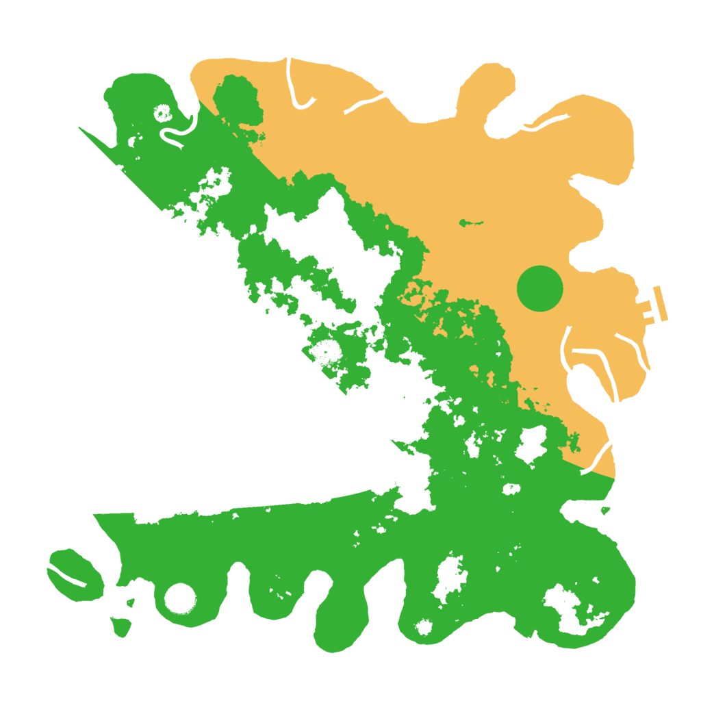 Biome Rust Map: Procedural Map, Size: 4000, Seed: 64721