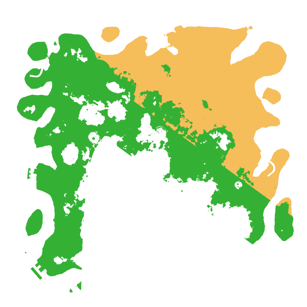 Biome Rust Map: Procedural Map, Size: 4250, Seed: 13283