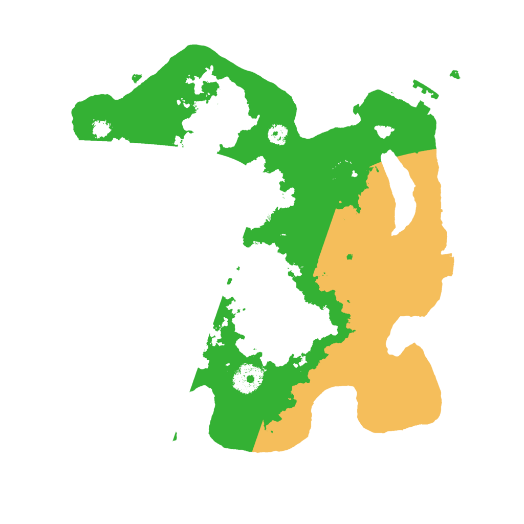 Biome Rust Map: Procedural Map, Size: 2700, Seed: 2016155182